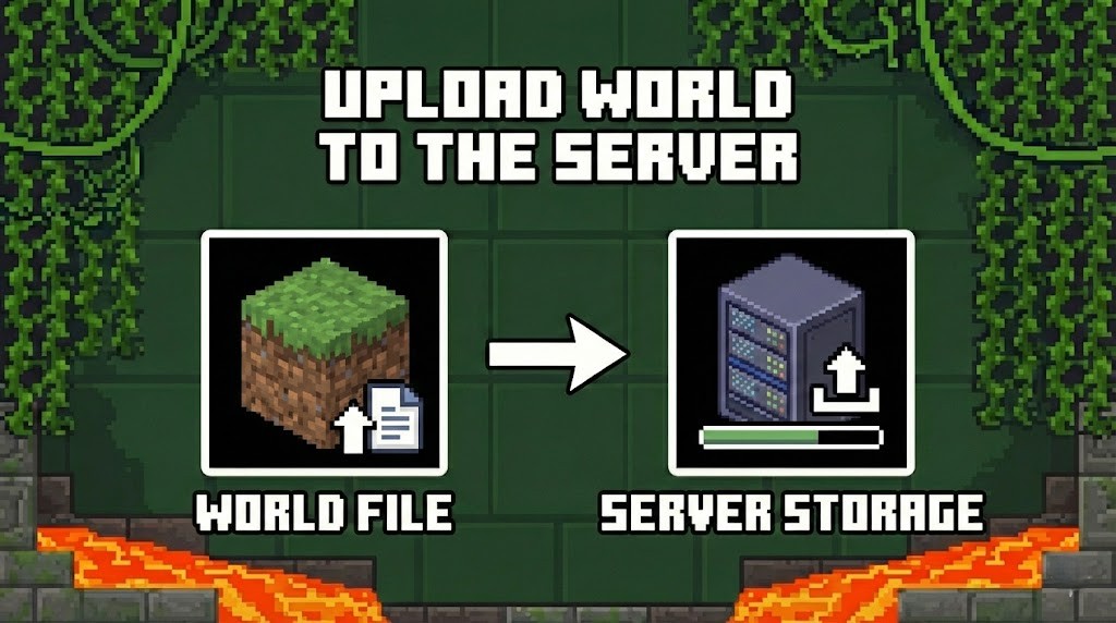 Upload a World or Map to Server
